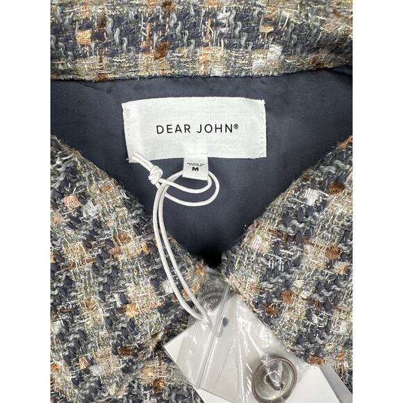 Dear John Denim - Morgan Tweed Cropped Jacket North Hampton Shorts in Gray - Picture 8 of 10